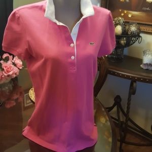 LACOSTE WOMEN'S POLO SHIRT